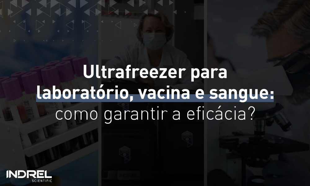 Ultrafreezer para laboratório, vacina e sangue