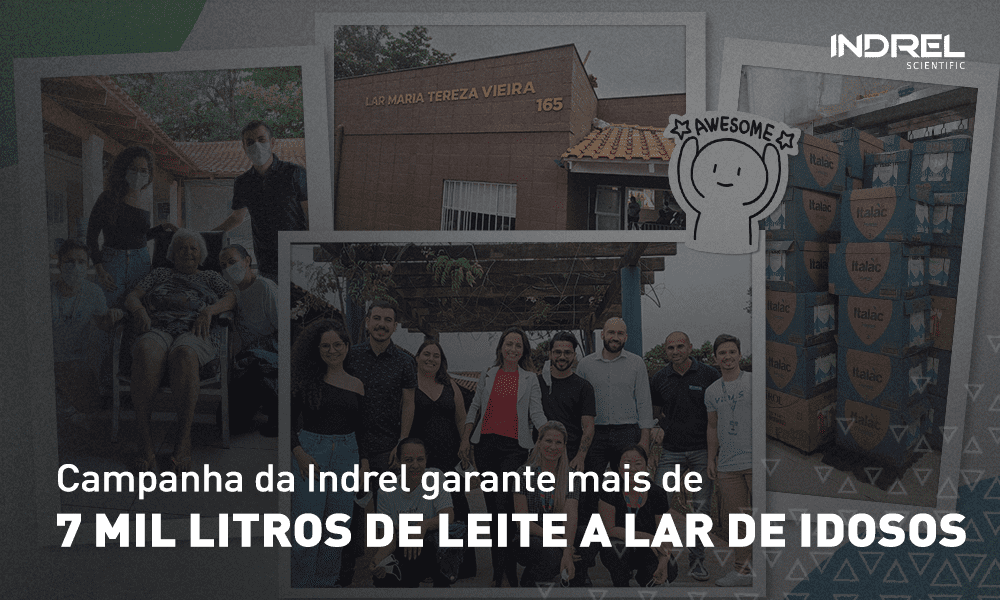 doação de leites Indrel