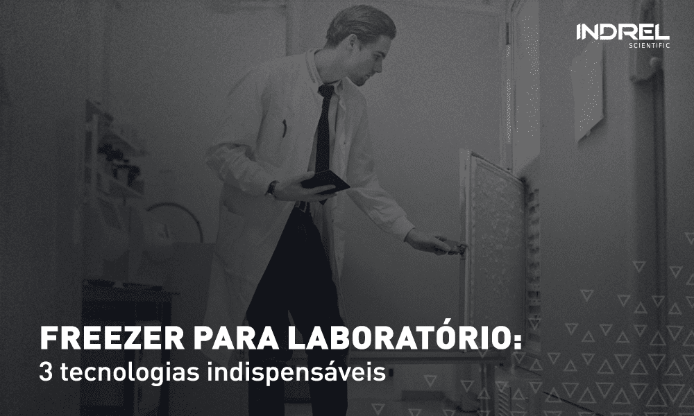 freezer para laboratório